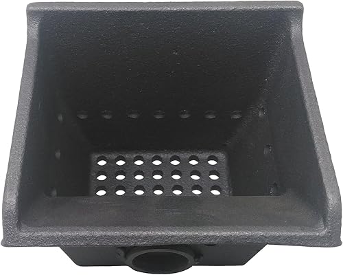 Miniatura 2 de Piezas de la estufa por menos, compatible ComfortBilt Estufa de pellets Olla de quemadura de hierro fundido (HP50 y HP50GC): BURN-POT-HP50