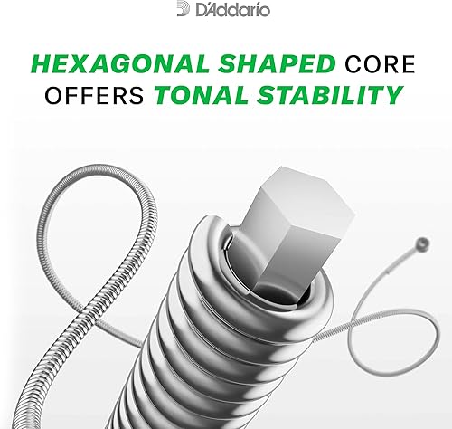 Miniatura 28 de D'Addario XL ProSteels - Cuerdas para bajo - EPS160 - Escala larga - Mediano, 50-105