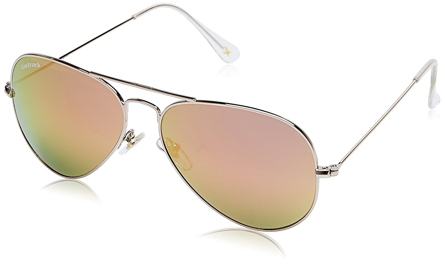 Fastrack mirrored aviator men's sunglasses Clearance