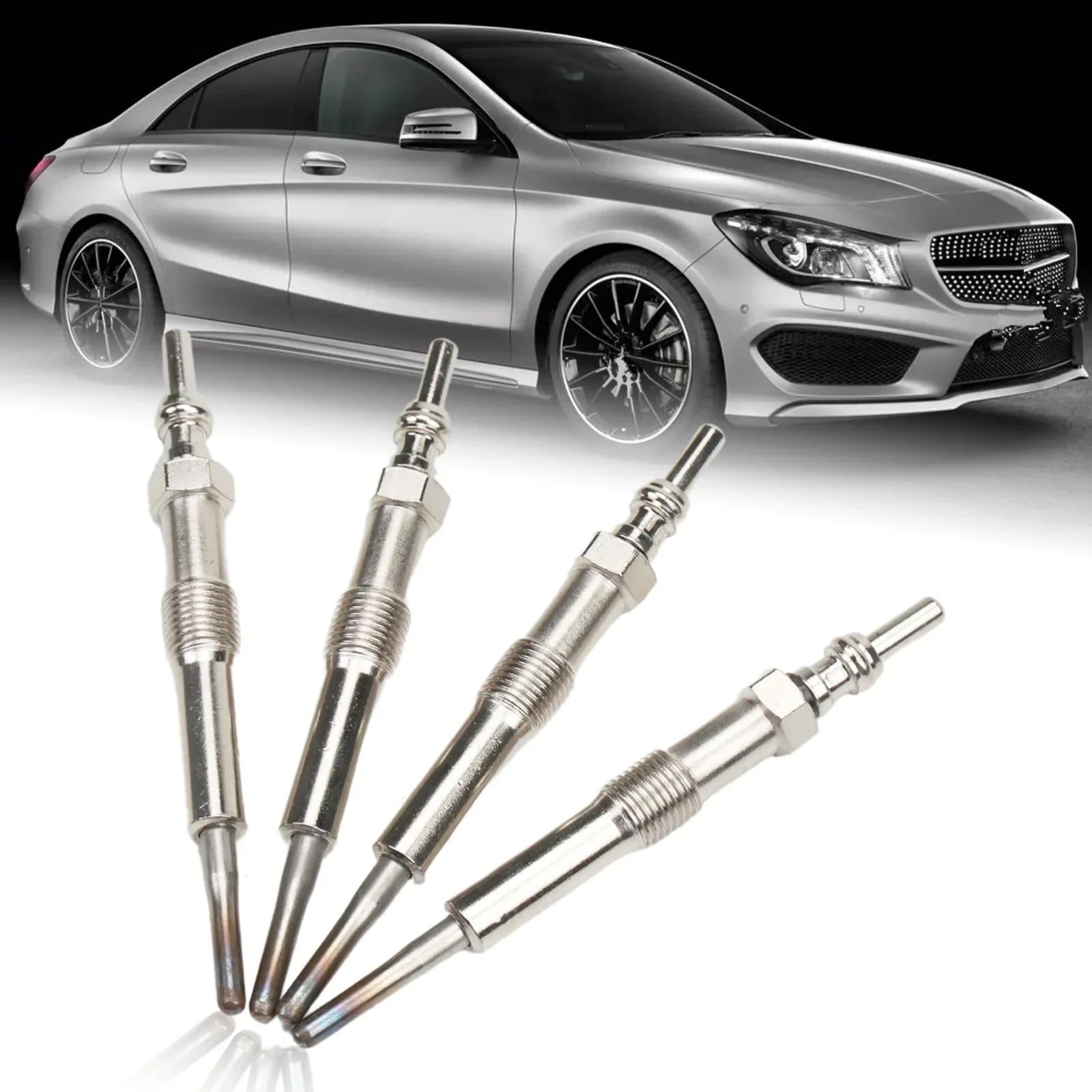Motore Diesel Candeletta Compatibile Con Nissan Per Micra 2016-2023 Per Qashqai 2010-2020 1.5 DCi 4 Pezzi Candelette Diesel Riscaldatore A4151590001 1106500Q0E 8200682592