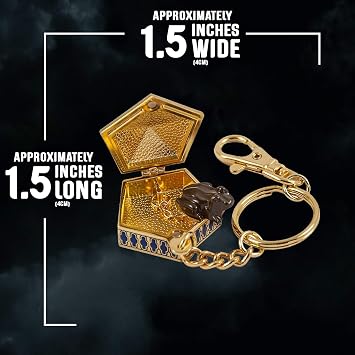 The Noble Collection Harry Potter Chocolate Frog Key Chain