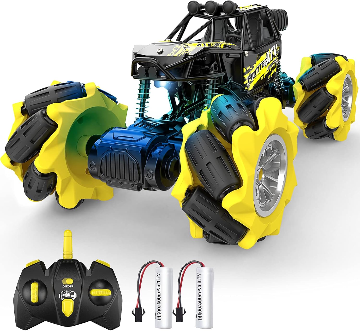 Hot Deals Remote Control Car, 1:16 Metal Drift RC Cars 360° Rotating 4WD 2.4Ghz Monster Truck for Kids All Terrains Crawler RC Vehicle Two Rechargeable Batteries Gifts for Boys Girls Review Remote Control Car, 1:16 Metal Drift RC Cars 360° Rotating 4WD 2.4Ghz Monster Truck for Kids All Terrains Crawler RC Vehicle Two Rechargeable Batteries Gifts for Boys Girls