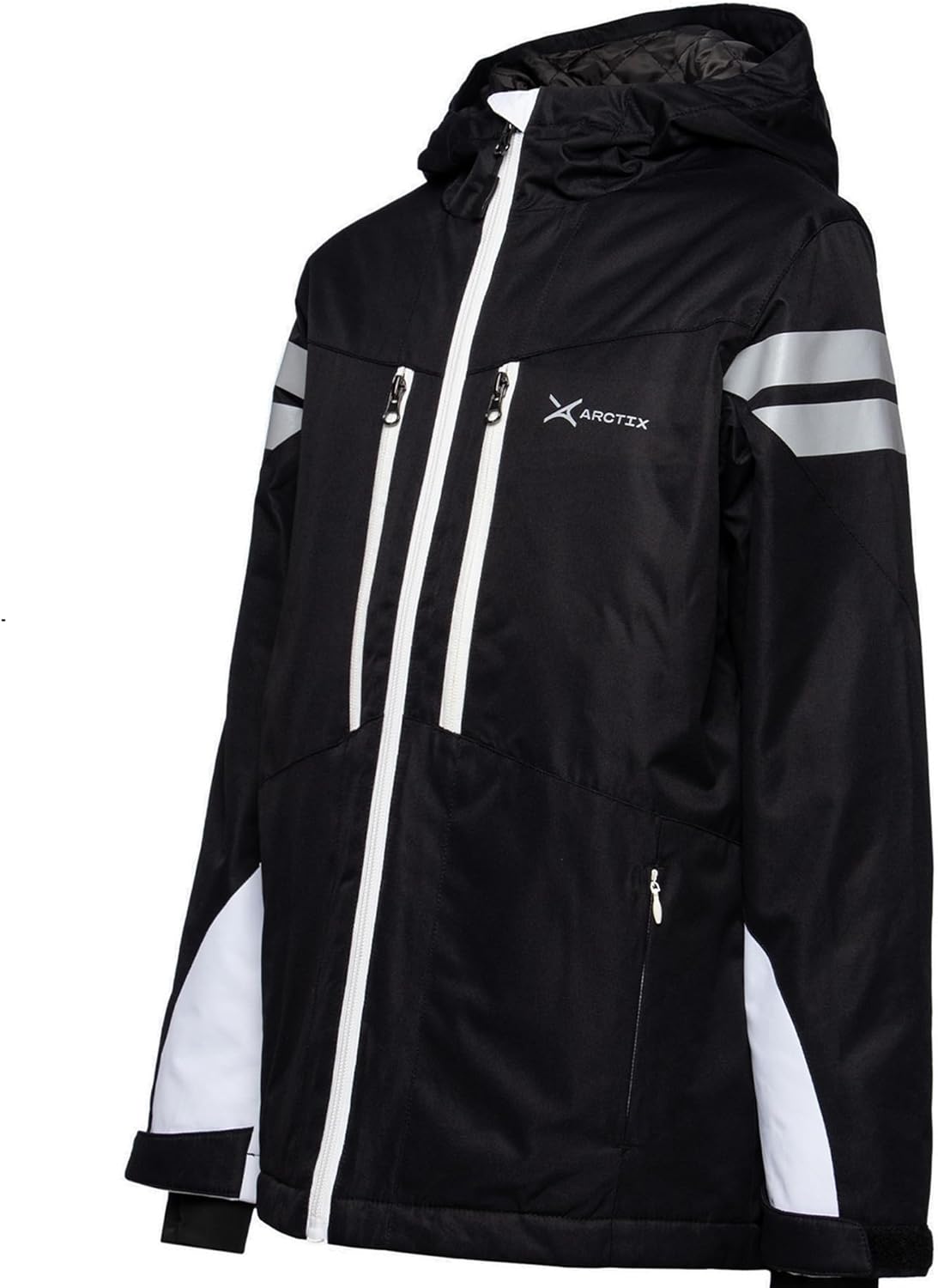 Arctix unisex-child Insulated Quilted Lining With Reflective Print Cold Weather Peak Performance Jacket - Image 2