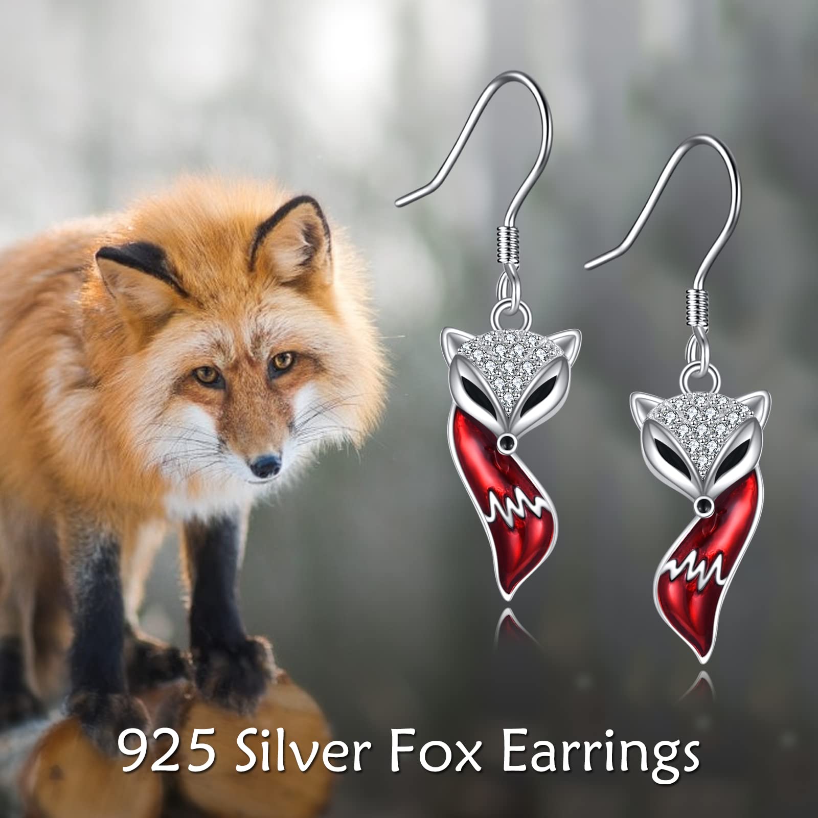 Orecchini Colibrì con Ganci Ipoallergenici Orecchini Pendenti con Uccelli Gioielli in Argento Sterling 925 Regali Colibrì per Donne Ragazze