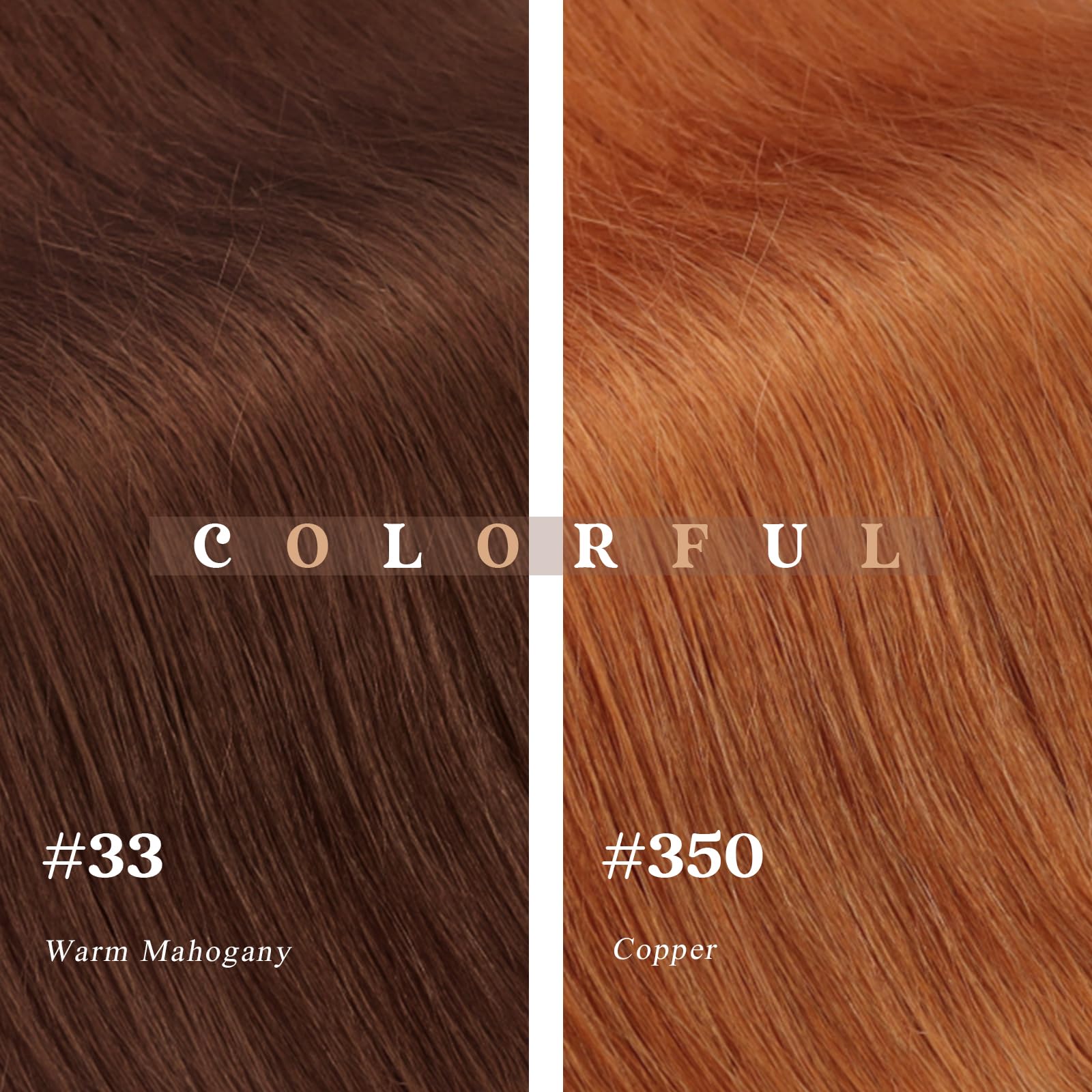 Sunny 33# 24 Cal Naturalne Ludzkie Przedłużanie Włosów Keratyna Dark Auburn Brown Rozszerzenia Keratyna Brazylijski Przedłużanie Włosów 50g