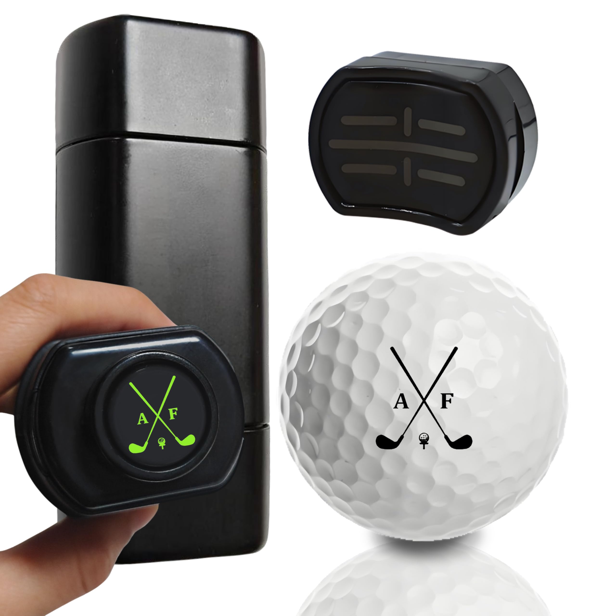 Marcador De Bola Personalizado, Sellos De Golf Con Autotinta, Regalo Para Jugador De Golf