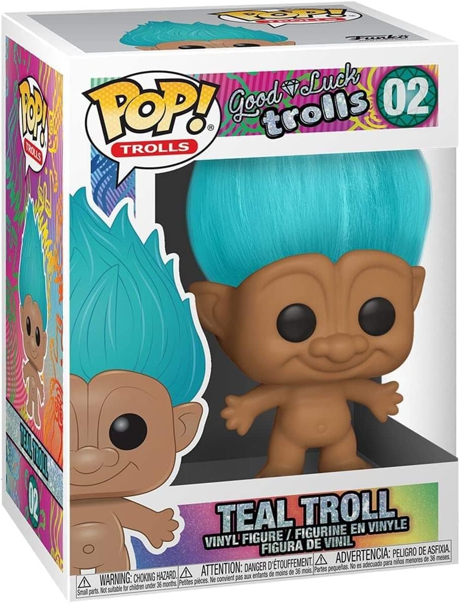 Funko Pop!: Trolls - Teal Troll, Multicolor