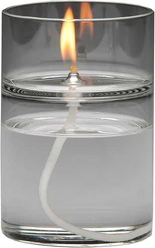 Firefly Calentador de aceite esencial de vidrio zen y vela de aromaterapia, la lámpara de aceite dura más de 48 horas. Utiliza el quemador de aceite
