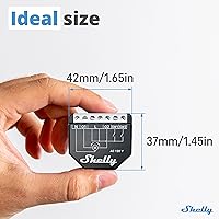 Vista 2 de Shelly Wave Shutter US UL Controlador de obturador Z-Wave con medición de potencia Automatización del hogar Repetidor Z-Wave Alta