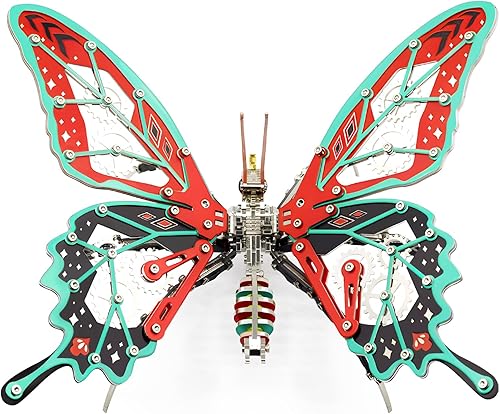 Miniatura 22 de Rompecabezas de metal 3D, rompecabezas de metal 3D de dinosaurio mecánico para adultos, serie Velociraptor, arte de decoración del hogar