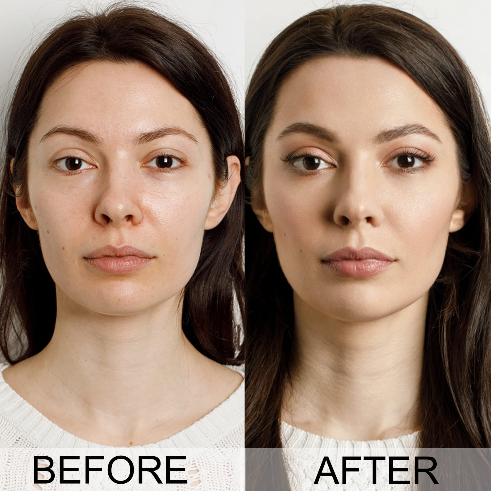 Glow BB Cream, crema correctora de color, base y maquillaje corrector, hidratante tintado de cobertura completa para piel grasa, suaviza y unifica el tono de la piel 3