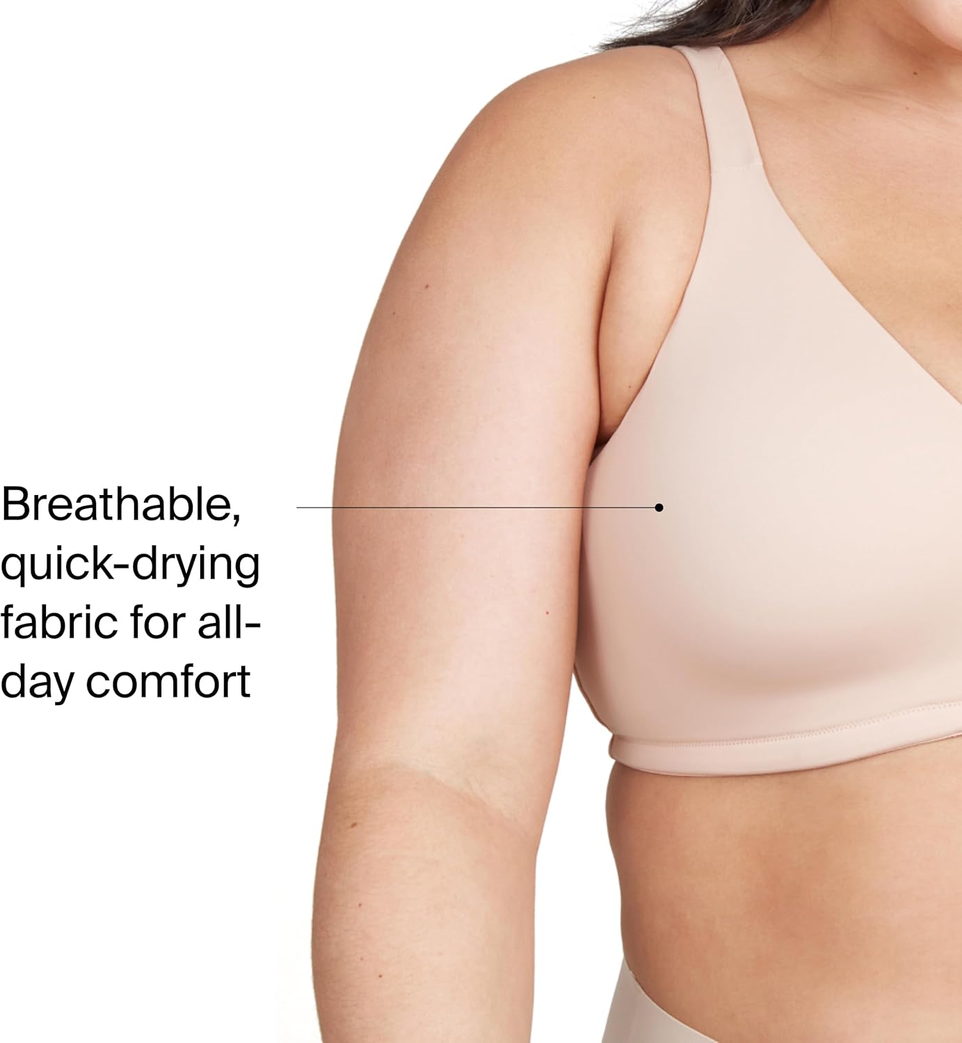 Low Profile Wireless Minimizer Bra - Image 5