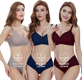 Nursing Bras for Breastfeeding, Wireless Ultra Comfort Maternity Bra Jelly Strip Support Pregnancy Bralette