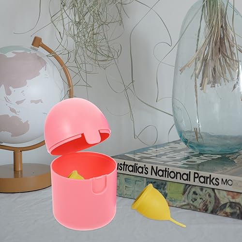 Vista 6 de Healifty Caja limpiadora de período, microondas, portátil, compacta, para accesorios de mujer