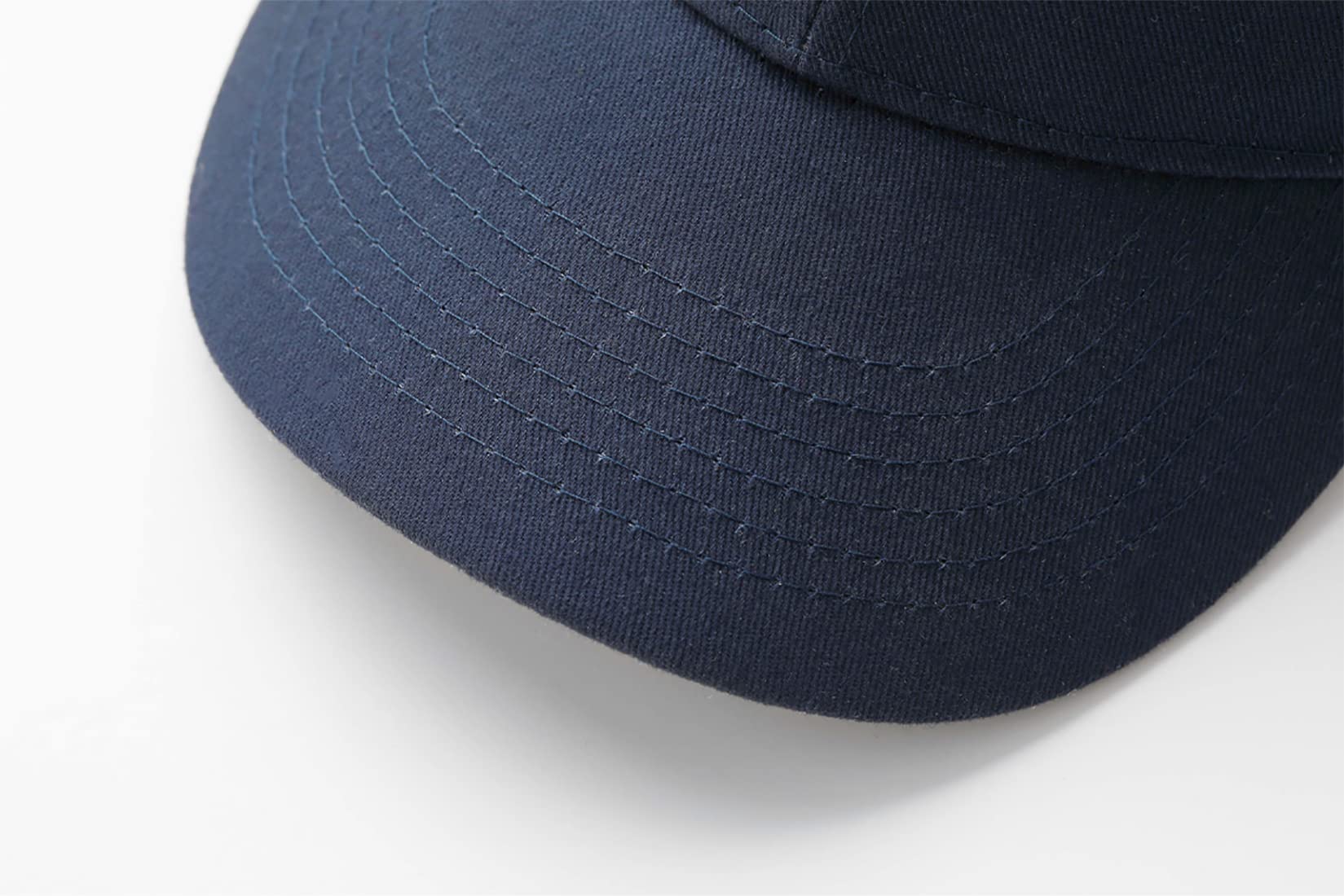 4sold Niños Azul Marino Algodón A-Z Summer Sun Hat Niños Escuela Niños Niños Gorras Sombrero Deporte Niño Niña Béisbol Ajustable Protección UV del Sol