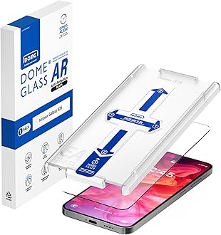 - DOME GLASS Whitestone DOME AR for Samsung Galaxy S25 [Super Anti-Reflection] Tempered Glass Screen Protector[1pack]