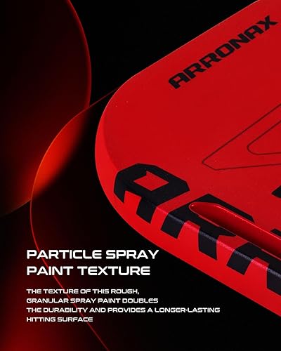 Miniatura 2 de Pickleball Paddles, Carbon Fiber Pickleball Paddle with Paddles Cover, Aerodynamic Openpickleball Paddle, Pickle Ball Pellet Painted Edgeless Style