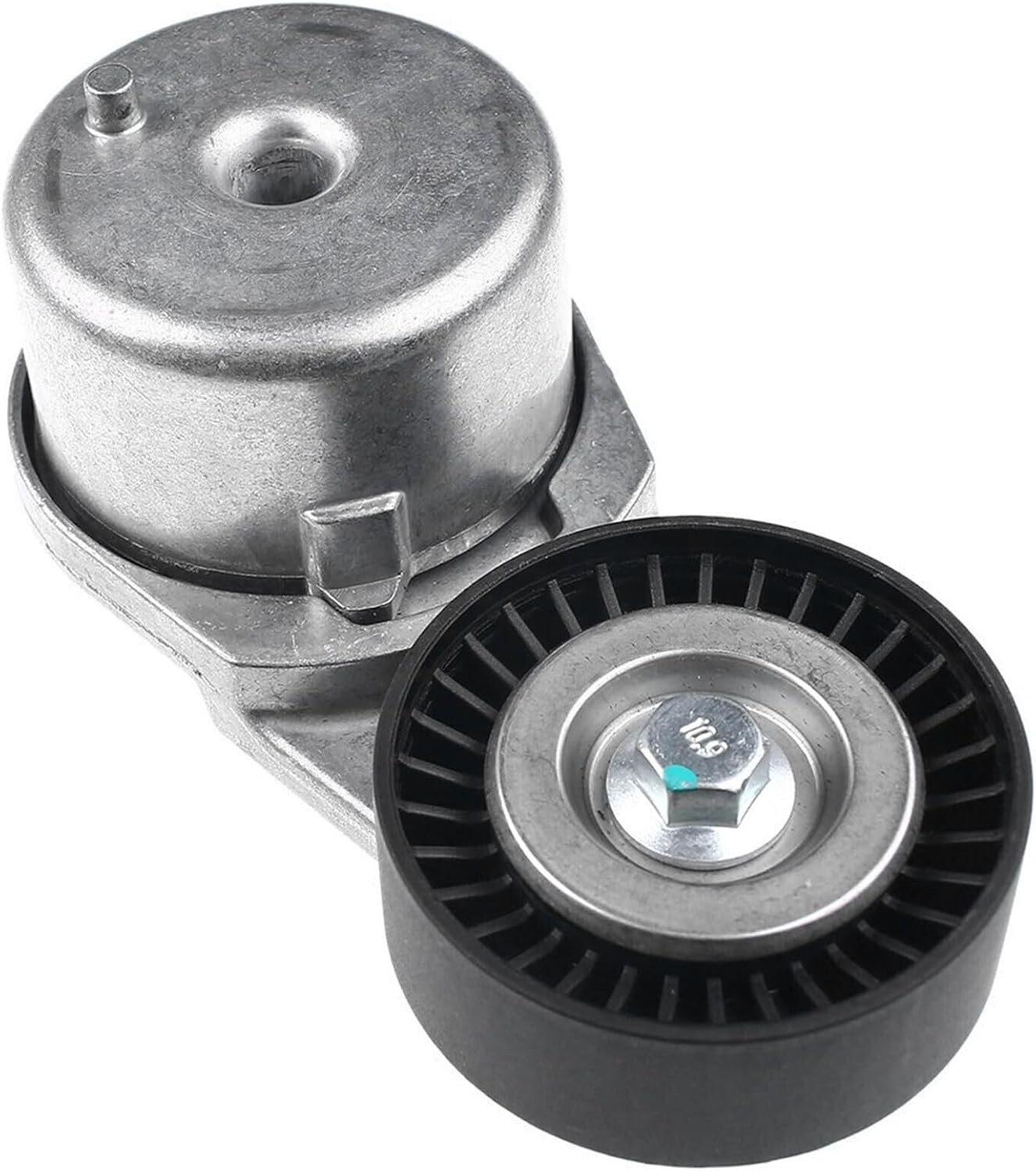Belt Tensioner Automatic with Pulley Serbing Steel for Chrysler for Dodge for Avenger 2.7L 2008-2010 17 mm Bearing Bore Inside Diameter 999276A