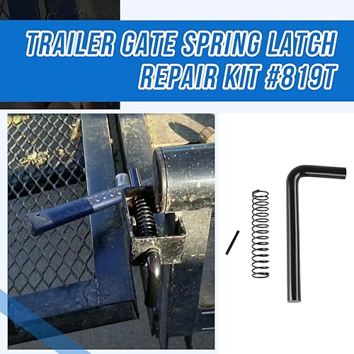 Miniatura 3 de Kit de reparación de pestillo de resorte para puerta de remolque, #819T, repuesto 819T, kit de reparación de cierre de resorte para puerta de