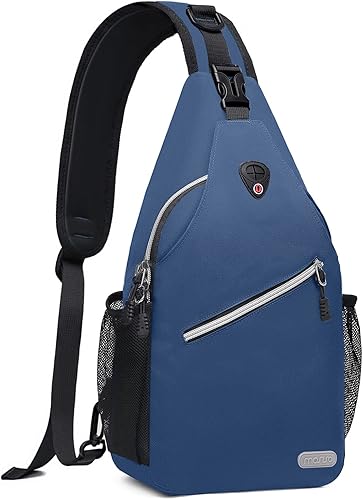 Vista 13 de Mosiso - Mochila bandolera multiusos, para viajes, senderismo, etc.