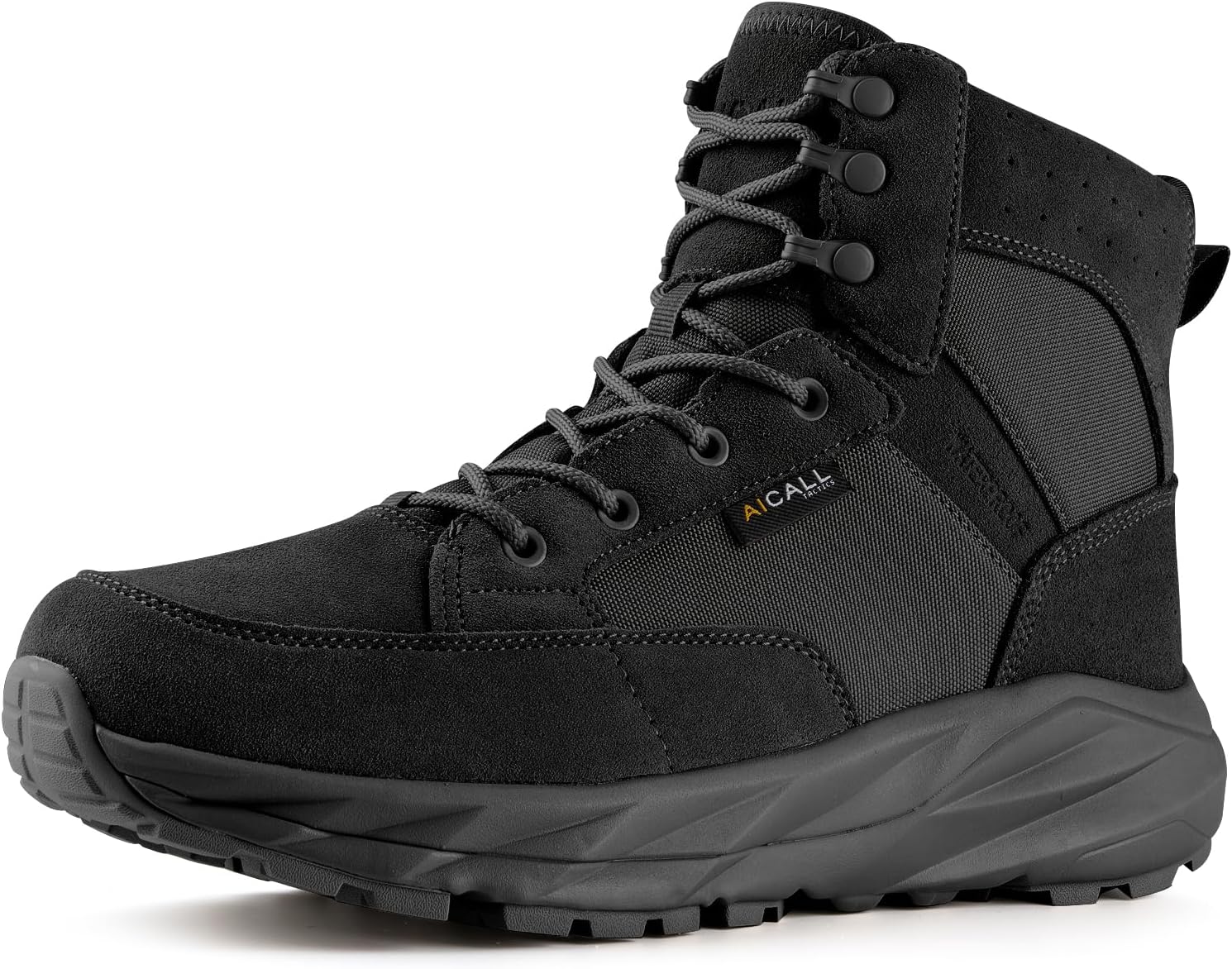 Lightweight Tactical Boots Men's Waterproof Military Boots Hiking Work Boots 6 Inches Breathable Desert Boots