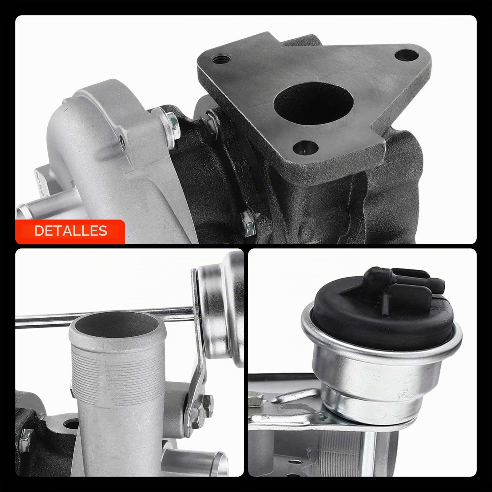 Frankberg Turbocompresor 7701473122 | Compatible con: Caja Kubistar X76, M.e.g.a.n.e II Furgoneta/Combi KM, K.a.n.g.o.o KC0/1, Logan I LS