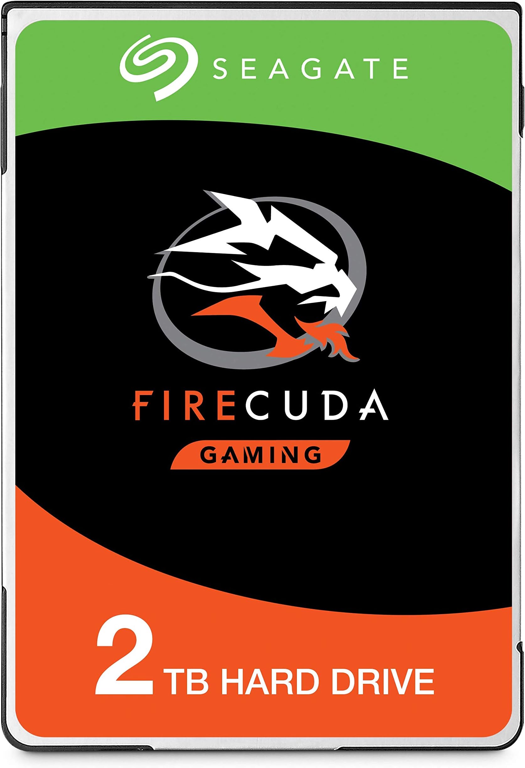 Seagate FireCuda 2 TB Solid State Hybrid Drive Performance SSHD – 2.5 Inch SATA 6 Gb/s Flash Accelerated 8 GB Cache for Gaming PC Laptop (ST2000LX001)