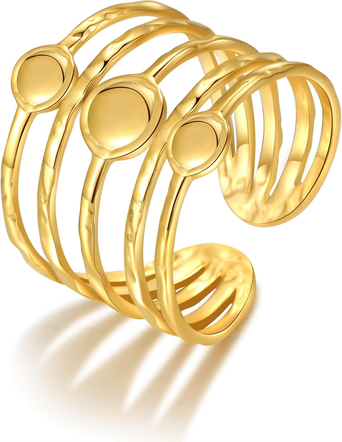 Women's Stackable Open Ring Thick Statement Ring Simple Stackable Ring Women's Jewelry Gifts