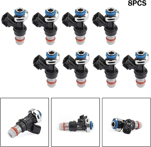 Miniatura 2 de 8 unids/set inyectores de combustible para coche, para Cadillac Escalade 6.2L V8 / Escalade ESV/EXT 6.2L V8 2007-2009