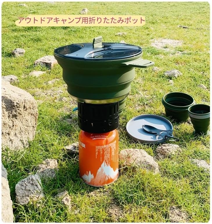 受注生産】鍛造鉄のフライパン折り畳み式 ソロキャンプ焚き火キャンプ