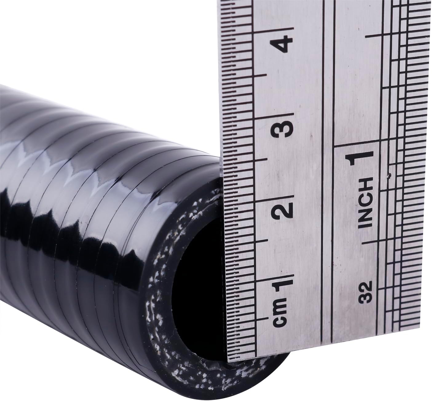 ATV Silicone Radiator Coolant Hose Kit Pipe 3-Layer Reinforced Leak-Proof Design- Heavy-Duty Enhanced Cooling for Yamaha YFZ 450 (2004-2008), 2PCS Set, 11 Custom Colors (Gloss Black)