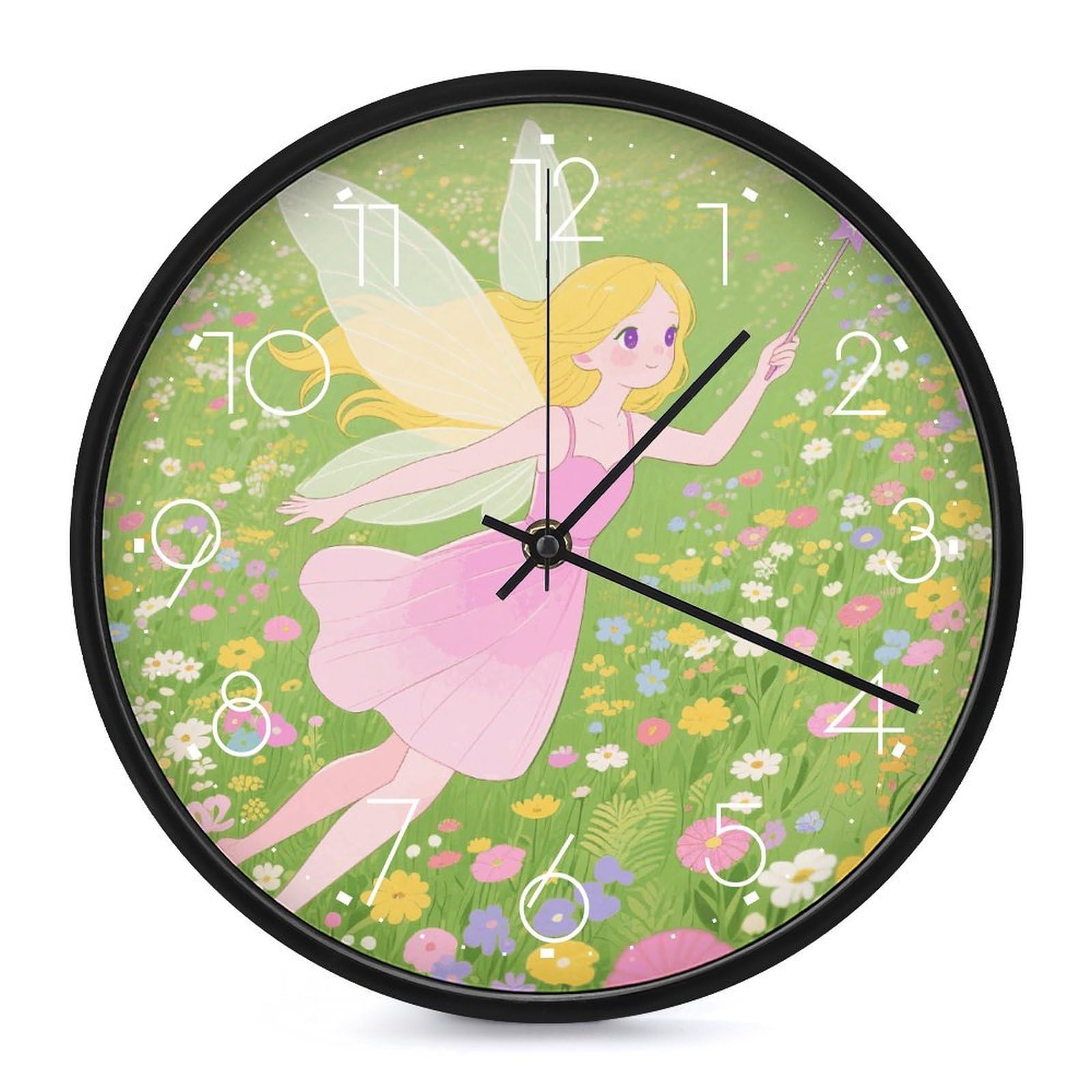 Horloge murale fée chic et tendance pour une décoration raffinée