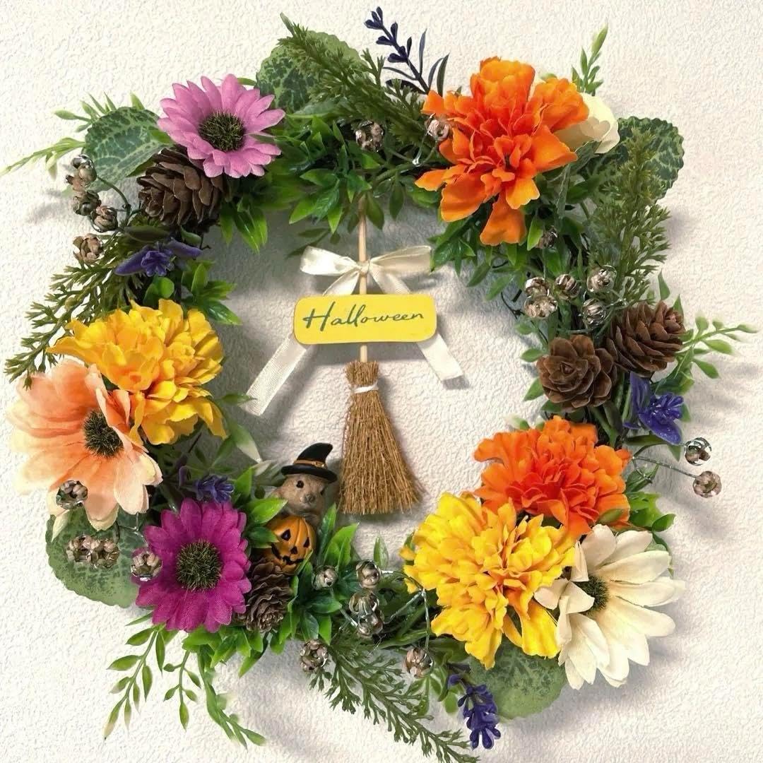 【先取り割︎】 森のハロウィン秋リース