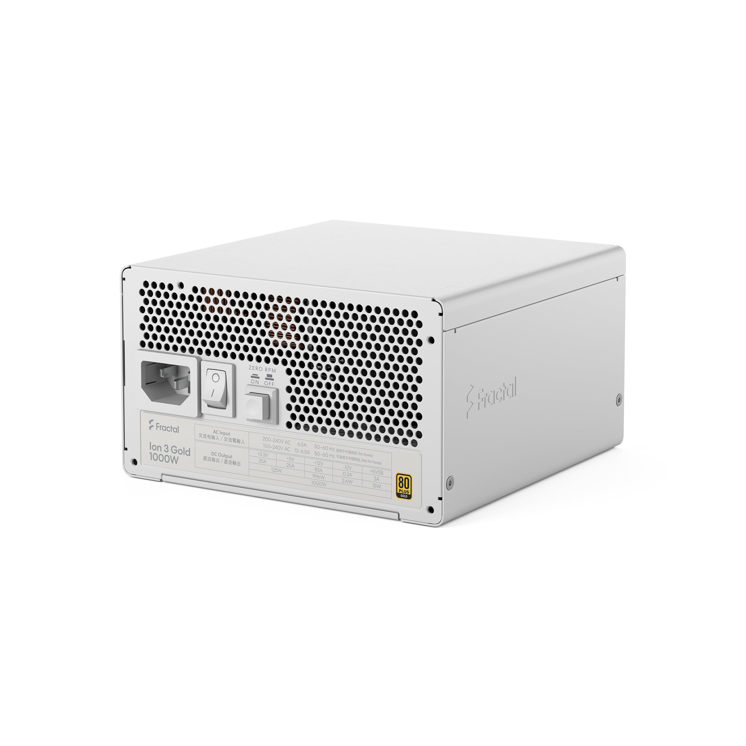 その他 Fractale: Integrale Edition Gold i8my1cf Amazon.com: Fractal Design Ion 3 Gold 1000W White 80 Plus Gold
