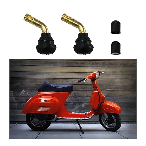 Ziciner 2 PCS PVR50 Valve Stem Bent 135 Degree Angled,