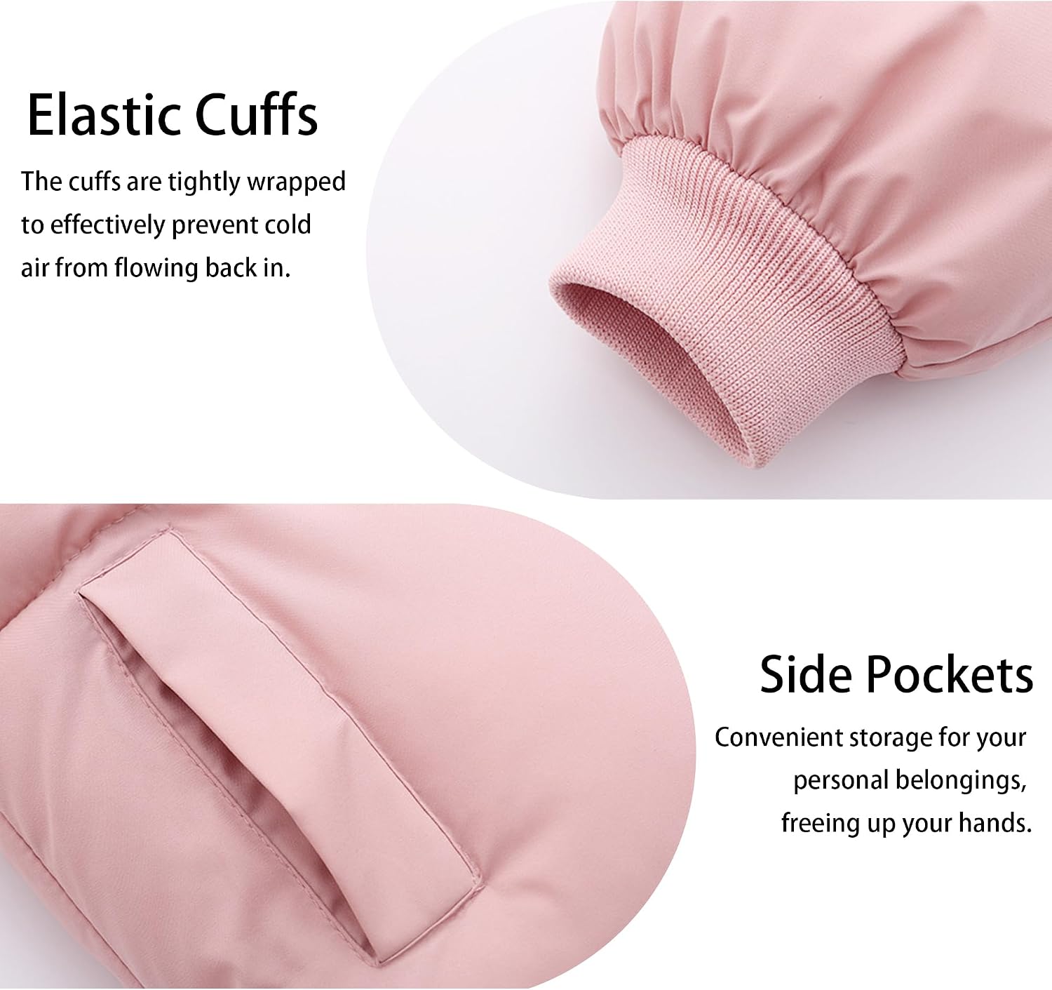 Baby Winter Coats Toddler Hooded Jackets Cotton Warm Lined Puffer Outerwear Baby Boys Girls Windproof Thick Clothes