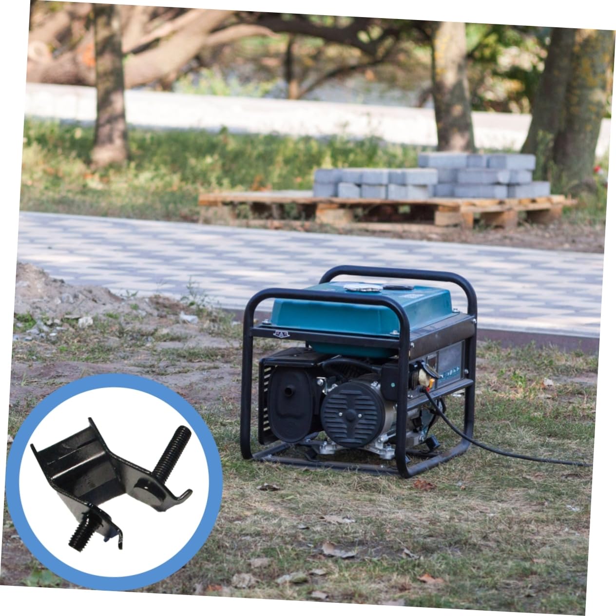 Gatuida Soporte De Goma Antivibración Para De Reemplazo De Montajes De Motor De Goma Para Generadores Práctico De Instalar Y Desmontar 4 Piezas X 5