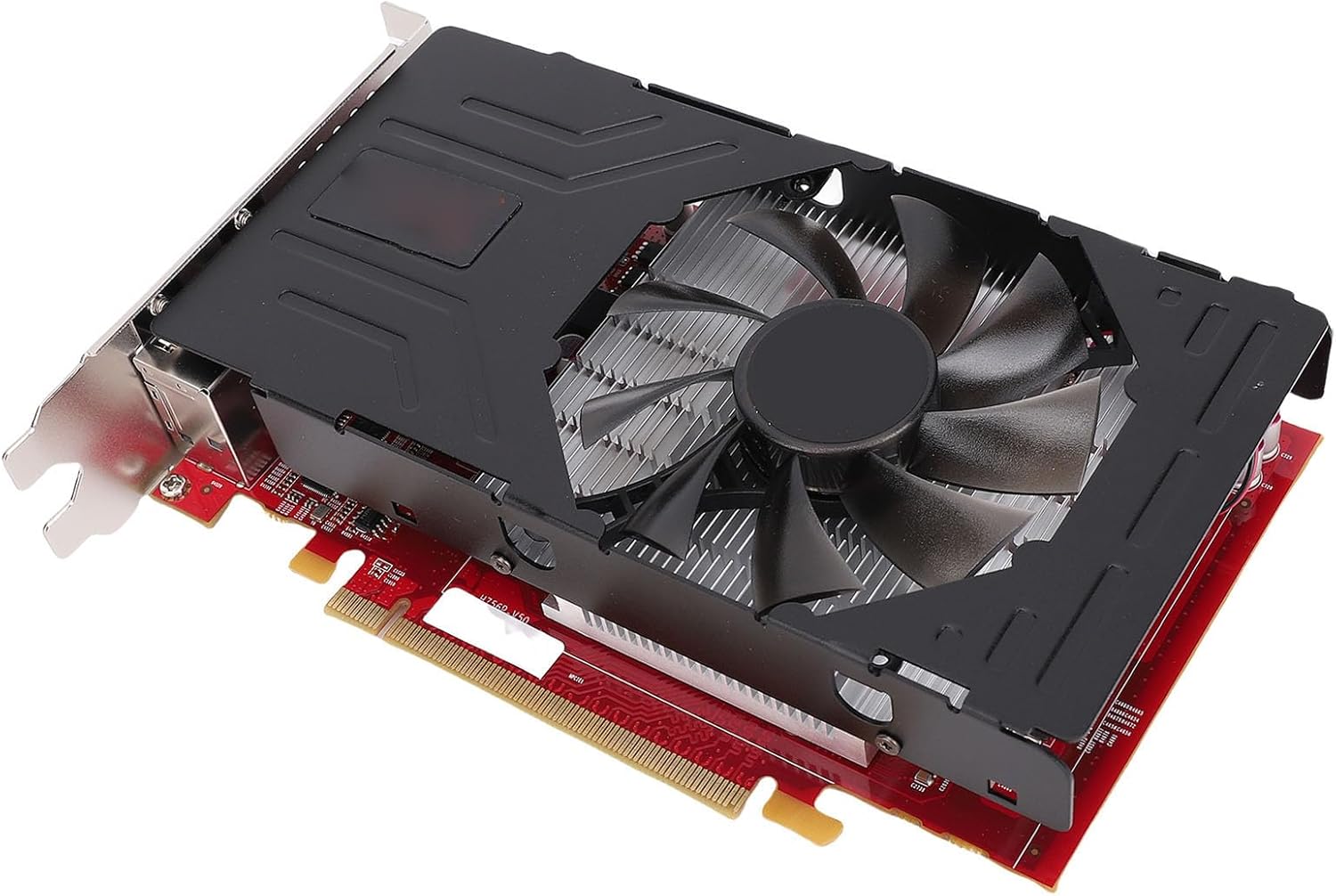 PUSOKEI Desktop Graphics Card, 2GB GDDR5 128bit PCI Express Gaming Video Card, with 800MHz Core Clock Speed, 6 Interface, Low Profile Graphics Card for PC Gaming