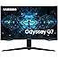 Samsung G7 (C32G73TQSU) 80,01 cm (32 Zoll) QLED Curved Odyssey Gaming Monitor(2.560 x 1.440 Pixel,WQHD, 240 Hz,1ms,1000R, Dua