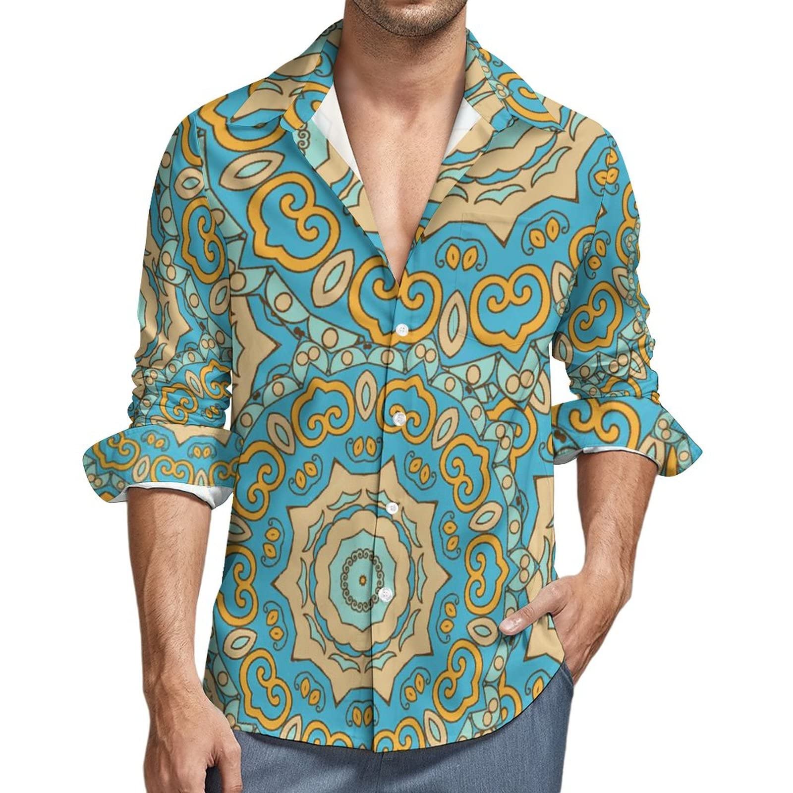 BOHEMIANS カジュアルシャツ メンズ 見れ 