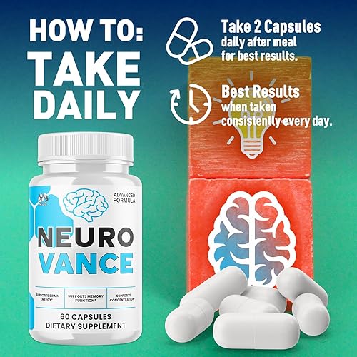 Miniatura 5 de Neuro Vance Capsules, pastillas oficiales NeuroVance con todos los ingredientes naturales, fórmula avanzada Neuro Vance óptima para la salud