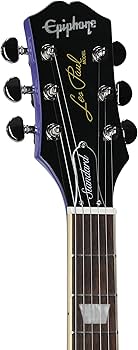 Amazon.com: Epiphone EXCLUSIVE Les Paul Standard 60s, Purple