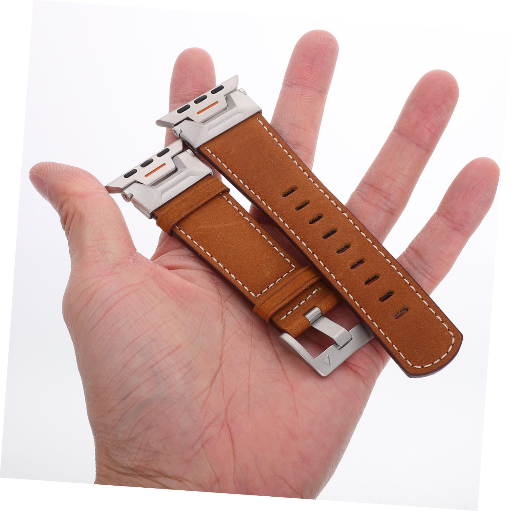 Housoutil Cinturino in Pelle per Orologio da Uomo Cinturino da Polso Regolabile e Sostituibile Compatibile con Serie di Ricambio Rilascio Rapido
