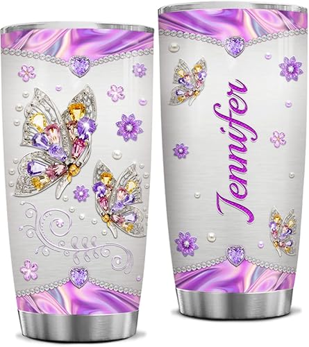 Vista 59 de Wassmin Vaso personalizado de caballo con tapa, 20 onzas, 30 onzas, joyería, caballos, acero inoxidable, doble pared, aislamiento al vacío, vasos