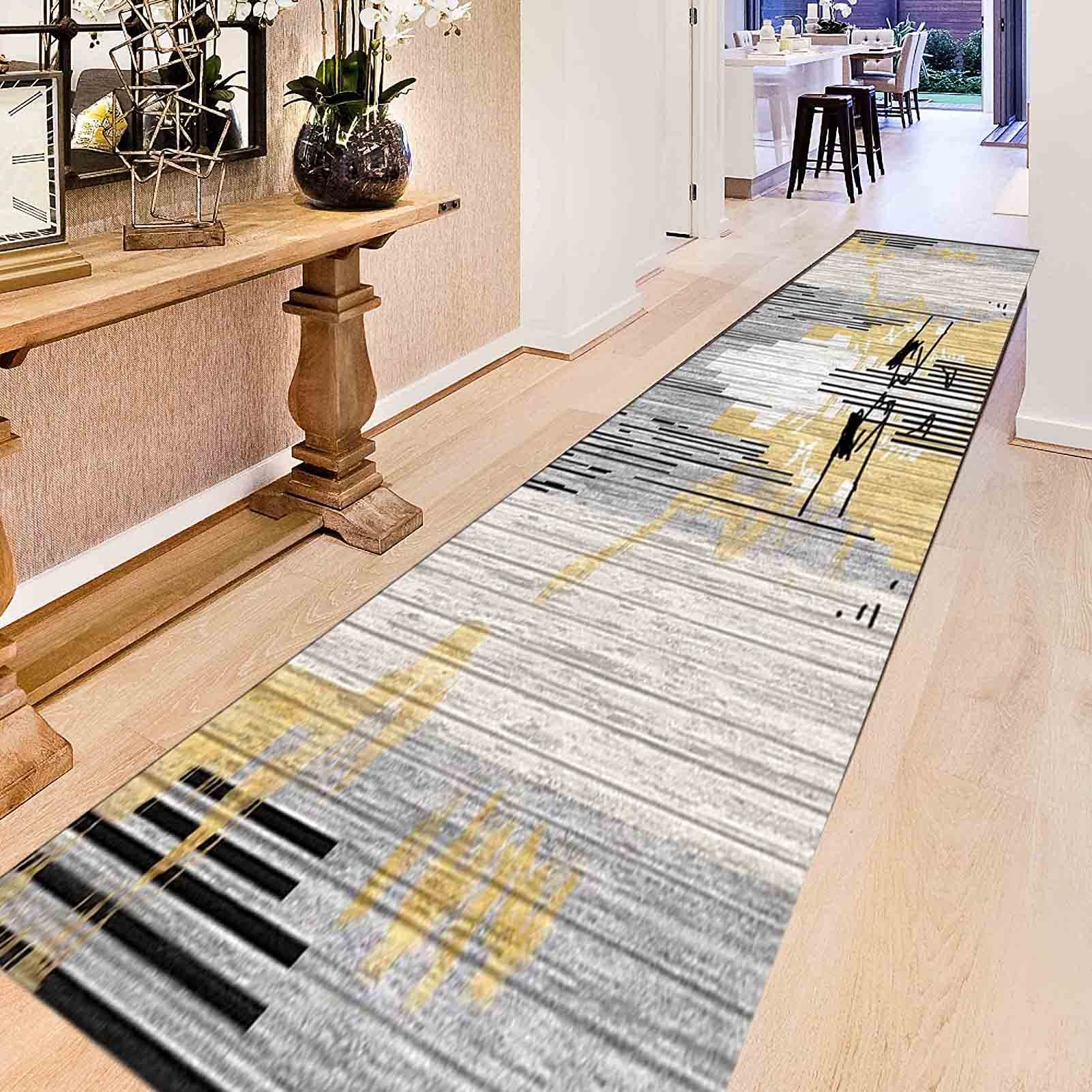 Tapis de cuisine antidérapant pour protéger le sol de votre long couloir