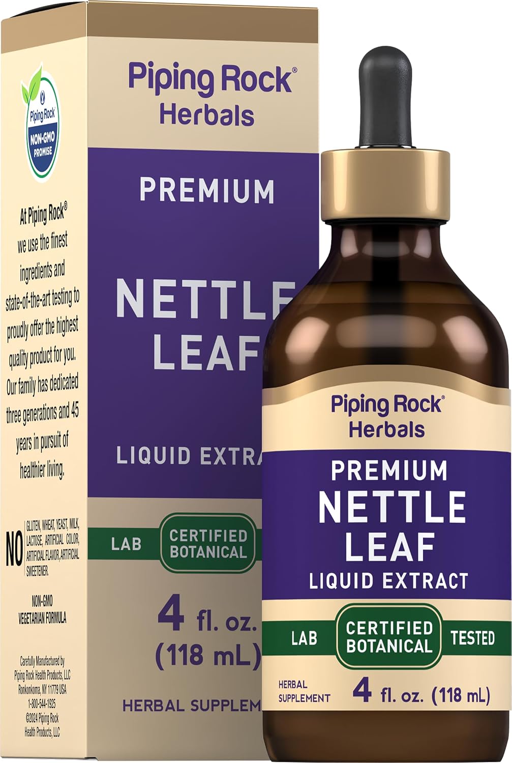 Piping Rock Nettle Leaf Extract Liquid | 4 Fl Oz