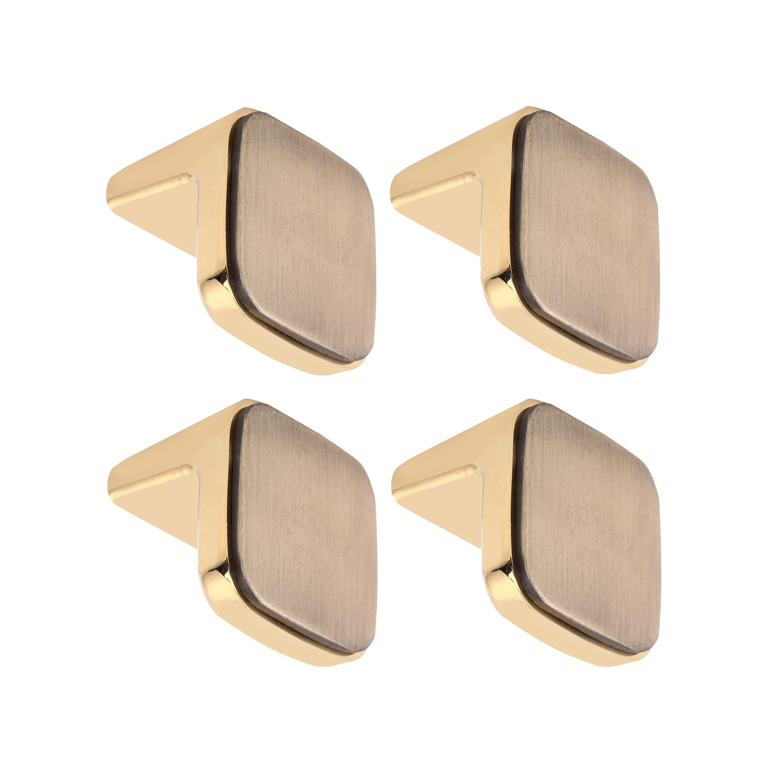 Mr. Mangru Zinc Antique Gold Finish Cabinet/Cupboard/Drawer Square Knob Pull Handle (Pack of 1) (B0BHJL79JV) Amazon Price History, Amazon Price Tracker