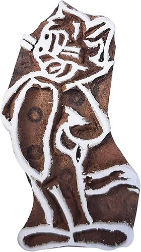 Miniatura 10 de Royal Kraft Sellos de madera DIY tela, textil, arcilla, cerámica, papel, bloques de impresión de henna THRtag005