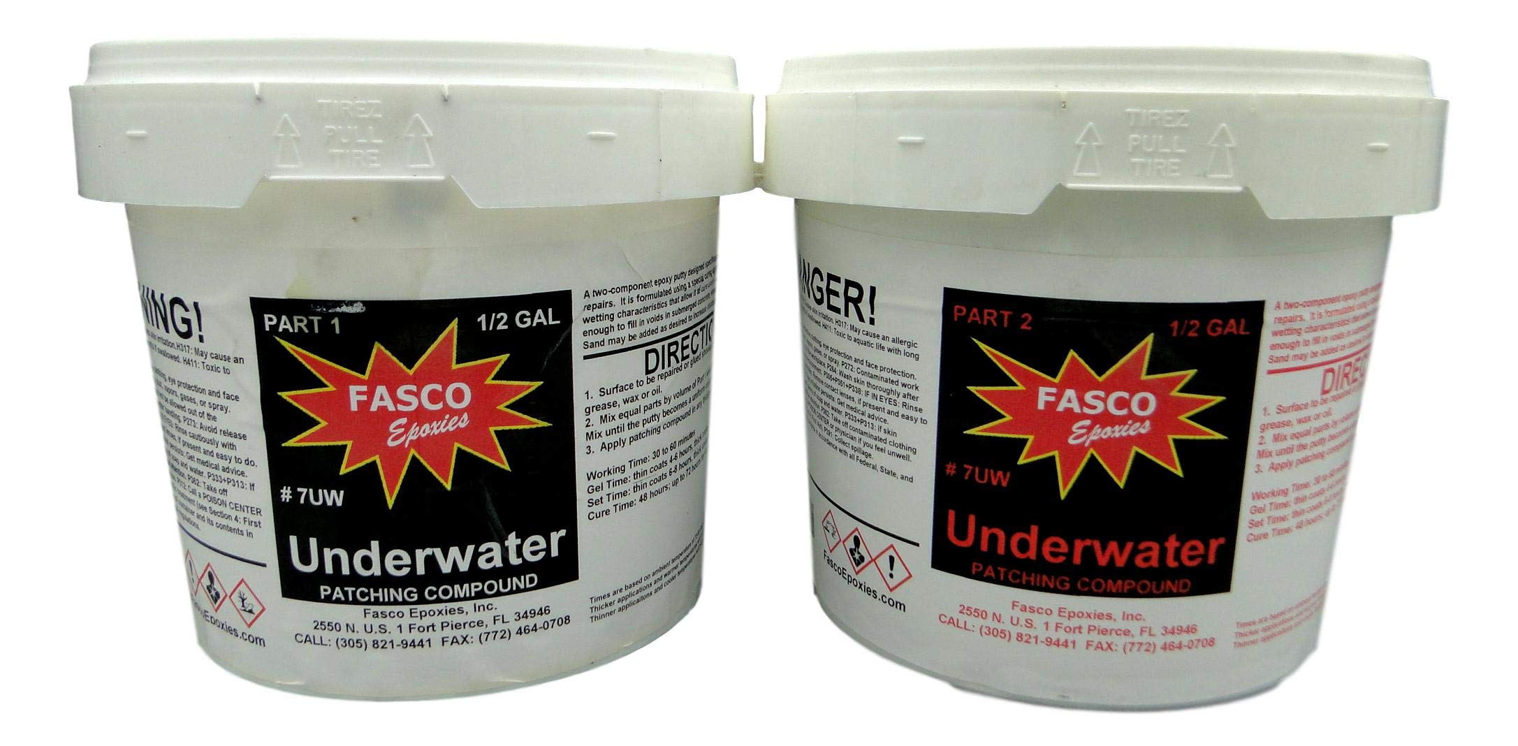 Underwater Epoxy Patching Compound #7 Gallon Kit