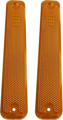 Miniatura 7 de KYYET Carcasa de luz de marcador lateral de lente trasera roja se adapta a Ford serie F camión 1973-1979Bronco 1978-1979E-Series Econoline 1975-1991